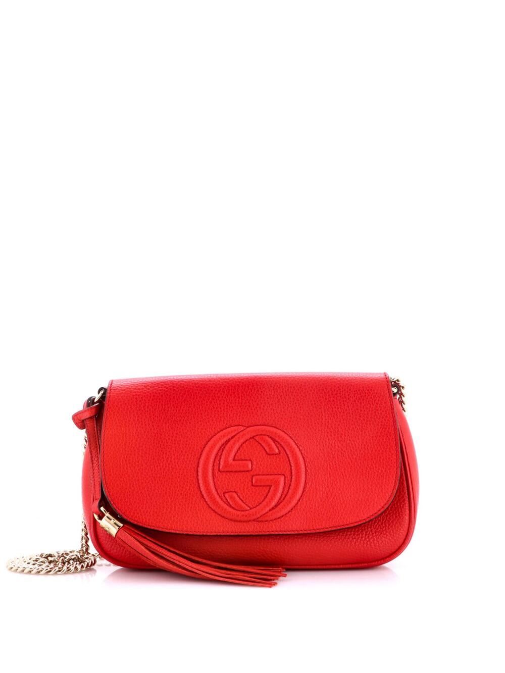 Gucci Soho Chain Crossbody Bag Leather #372772G12B